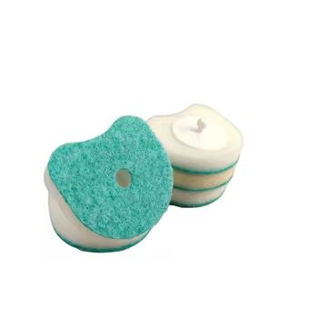 Easy-Change Toilet Brush Refill: Built-In Cleaning Agents, Hygienic & Safe.