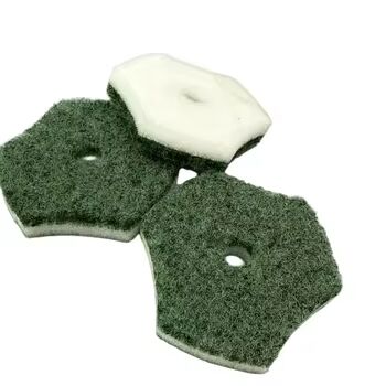 360-Degree Disposable Toilet Head: Flexible Sponge Reaches Every Curve for Deep Clean.