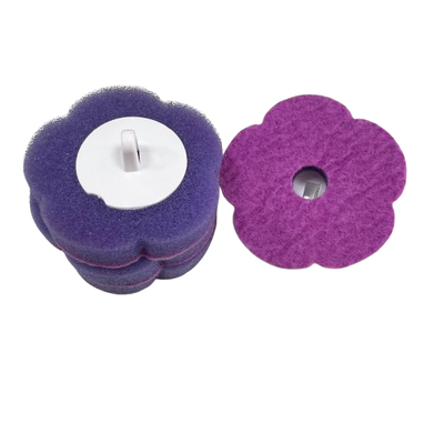 Includes cleaning solution, customizable, and high-quality disposable toilet brush replacement heads.