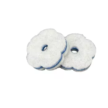 Quick-Snap Toilet Brush Head: Built-In Detergent, Soft & Non-Scratch Sponge.