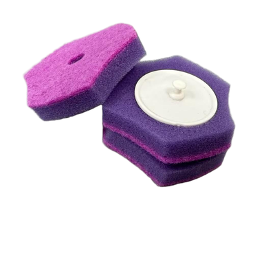 Disposable toilet brush replacement pack for daily cleaning in the bathroom