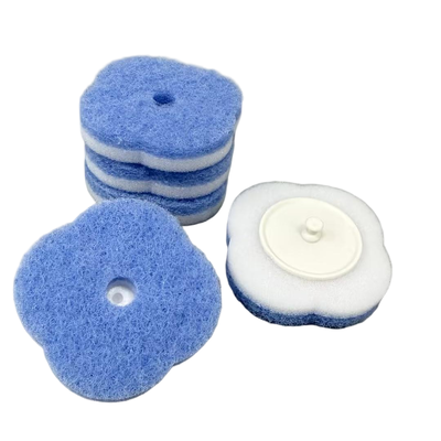 Disposable toilet brush head replacement pack, household daily cleaning tool