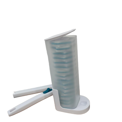 Disposable toilet brushes for daily antibacterial use in household cleaning