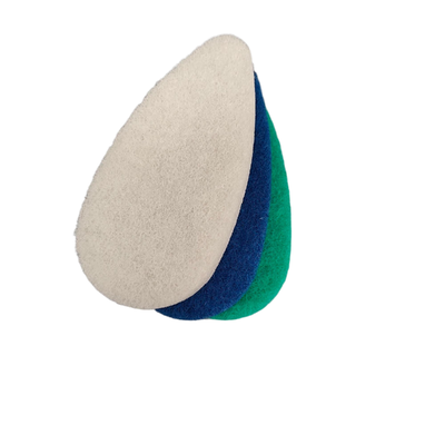 Replaceable household cleaning brush heads for bathroom bathtubs to remove stains.