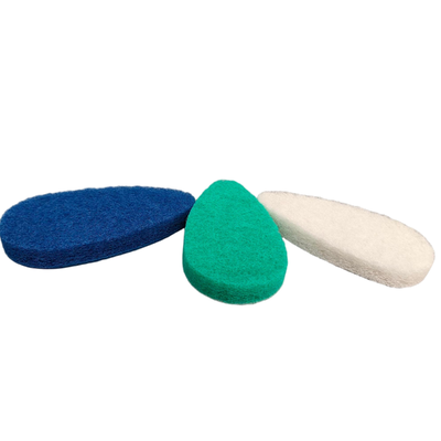 Replaceable household cleaning brush heads for bathroom bathtubs to remove stains.