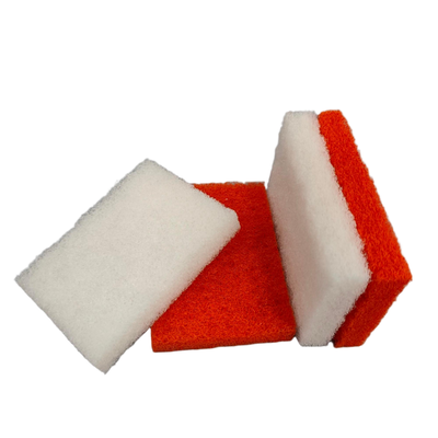 Multi-colored scouring pads for everyday household and kitchen cleaning