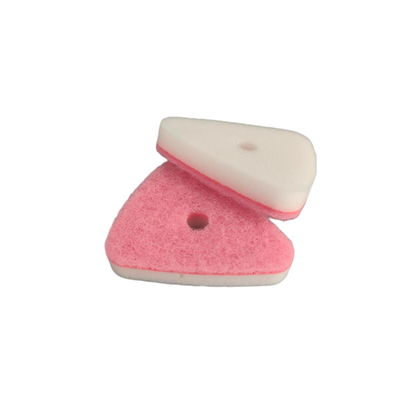 Disposable Toilet Brush Refills for Travel & Home Bathroom Use