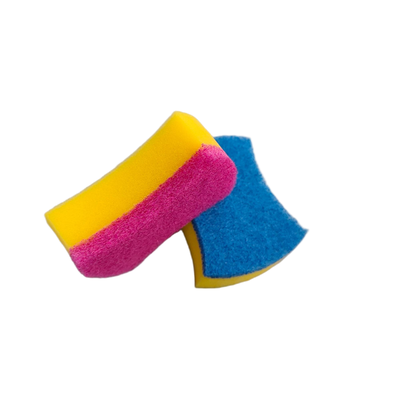 Kitchen cleaning tools, double-sided cleaning sponge, multi-color kitchen cleaner
