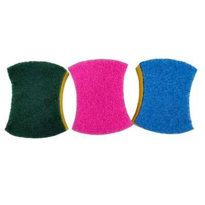 Kitchen cleaning tools, double-sided cleaning sponge, multi-color kitchen cleaner