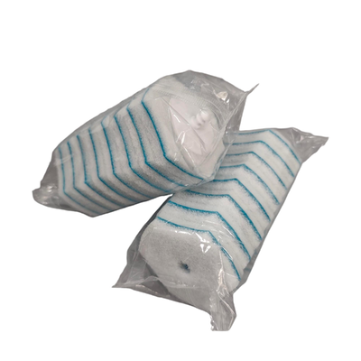 Disposable toilet brush replacement pack for daily household cleaning tools