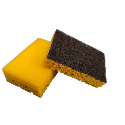 Double-sided cleaning sponge kitchen cleaning tool, customizable seaweed sponge