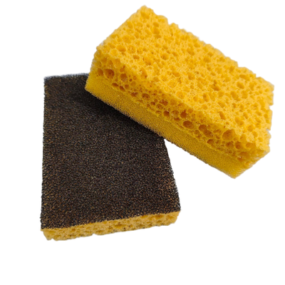 Double-sided cleaning sponge kitchen cleaning tool, customizable seaweed sponge
