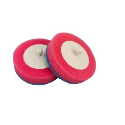 Disposable toilet brush replacement packs, multiple colors available, customizable.