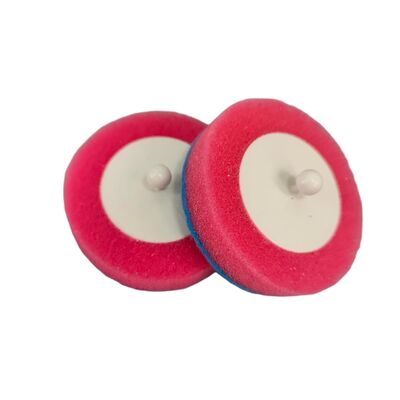 Disposable toilet brush replacement packs, multiple colors available, customizable.