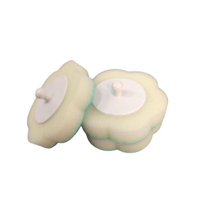 Disposable toilet brush replacement pack for bathroom cleaning and daily household use