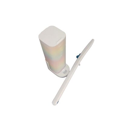 Disposable toilet brush sets are customizable bathroom cleaning tools.