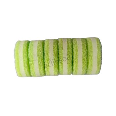 Les têtes de remplissage des pinceaux de toilette ️ Nettoyeur intégré, conception instantanée, essuie les taches, jette