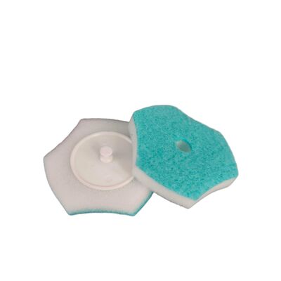 Tête de remplacement de brosse à toilettes jetable, remplissage de lingettes de nettoyage préchargé