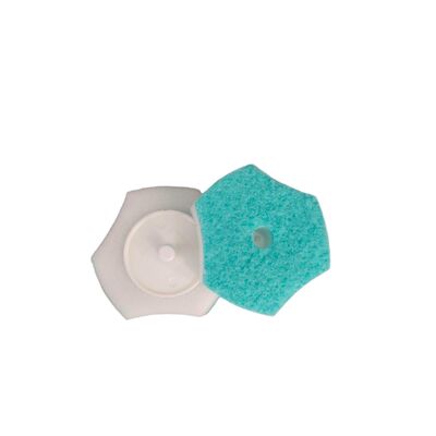 Tête de remplacement de brosse à toilettes jetable, remplissage de lingettes de nettoyage préchargé