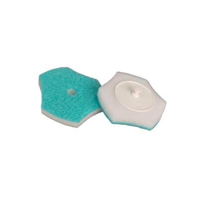 Tête de remplacement de brosse à toilettes jetable, remplissage de lingettes de nettoyage préchargé