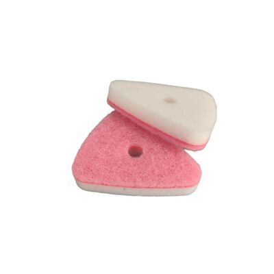Tête de remplacement de brosse de toilette jetable personnalisable, vente en gros disponible