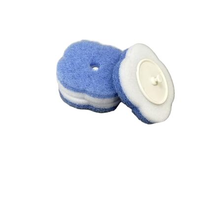 Tête de remplissage de pinceau de toilette jetable sur mesure, formule de nettoyage préchargée pour les commandes en vrac