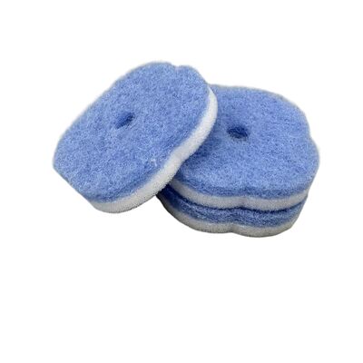 Tête de remplissage de pinceau de toilette jetable sur mesure, formule de nettoyage préchargée pour les commandes en vrac