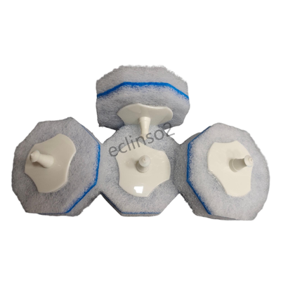 Snap-On Disposable Toilet Brush Heads – Factory Direct, 4M Pcs/Day, Easy Replacement