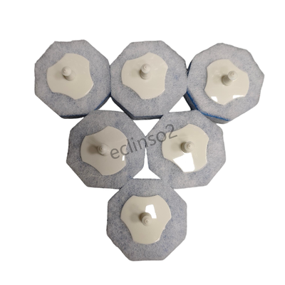 Snap-On Disposable Toilet Brush Heads – Factory Direct, 4M Pcs/Day, Easy Replacement
