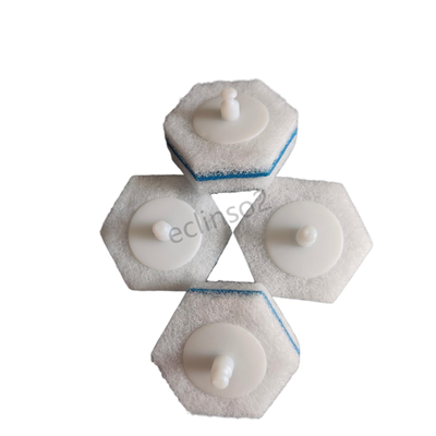 Snap-On Disposable Toilet Brush Heads – Tool-Free Clip for Easy Replacement