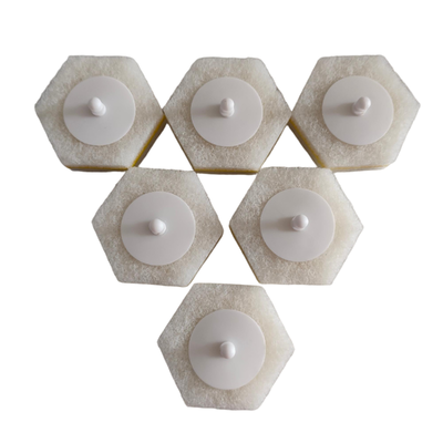 Snap-On Disposable Toilet Brush Heads – Easy Clip Replacement, Use Once and Toss