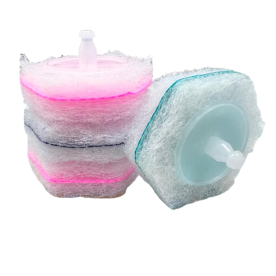 Disposable toilet brush refills Built-in cleaning solution Customizable specifications