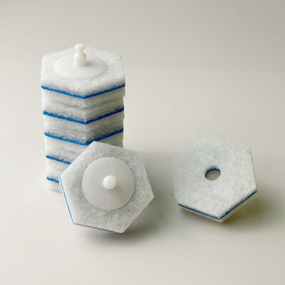 360° Snap-On Toilet Brush Heads – Effective Cleaning, Easy Replacement
