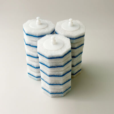 Snap-On Disposable Toilet Brush Heads – Built-In Cleaner for Hygiene