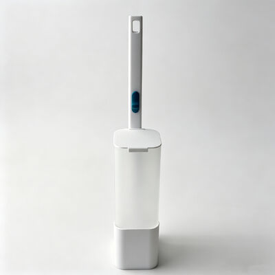 Non-Slip, Corrosion-Resistant Handle, Pre-Loaded Cleaner, Customizable Disposable Toilet Brush Set