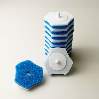 Corner-to-Corner Clean, Color Options, Ready in Seconds – Toilet Sponge Refills