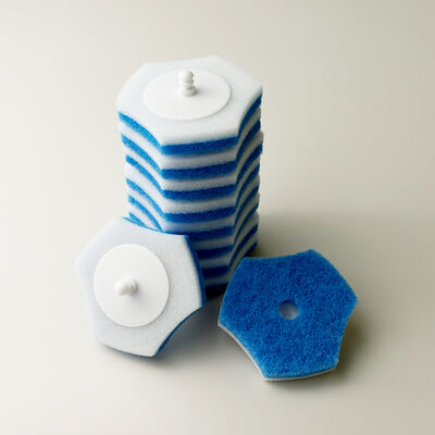 Corner-to-Corner Clean, Color Options, Ready in Seconds – Toilet Sponge Refills