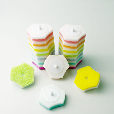 Disposable Toilet Brush Heads – Built-In Cleaner, 4M Pcs/Day, Effective