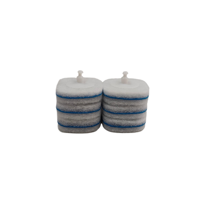 Snap-On Disposable Toilet Brush Heads – Easy Replacement for Hygiene
