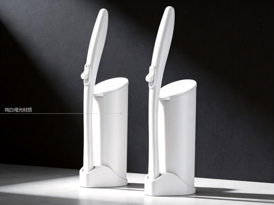 Disposable Toilet Brush with Hygienic Single-Use Design, Built-In Cleaning Power, and Touch-Free Disposal