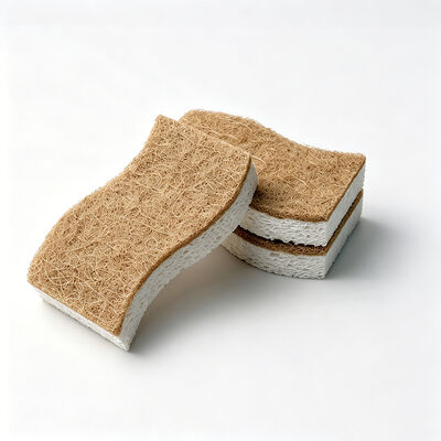 Wood Pulp Scrubber Sponge – Soft Side for Wiping, Tough for Scouring