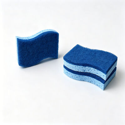 Kitchen Wood Pulp Scrubber – Gentle on Glass, Strong on Burnt Food