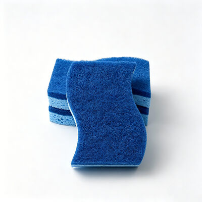 Kitchen Wood Pulp Scrubber – Gentle on Glass, Strong on Burnt Food