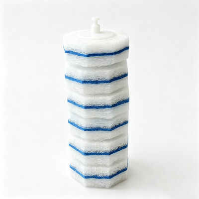 Snap-On Toilet Brush Heads – Built-In Cleaner, Effectively Cleans Stains