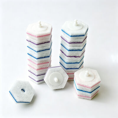 Disposable sponge replacement heads for toilet cleaning multiple styles available scented