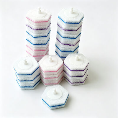 Disposable sponge replacement heads for toilet cleaning multiple styles available scented