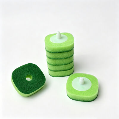 360° Bowl Coverage, Customizable Hues, Snap-and-Clean – Toilet Sponge Refills