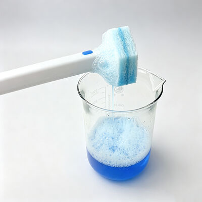Dual-Action Cleaning, Glaze-Safe, Touch-Free – Disposable Toilet Brush Refill Head