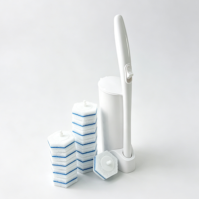 Effective Cleaning Sanitary Care Toilet Kit With Pre Loaded Heads