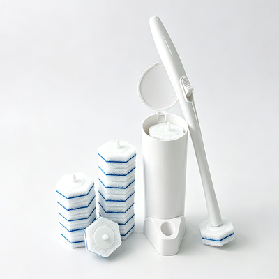 Effective Cleaning Sanitary Care Toilet Kit With Pre Loaded Heads